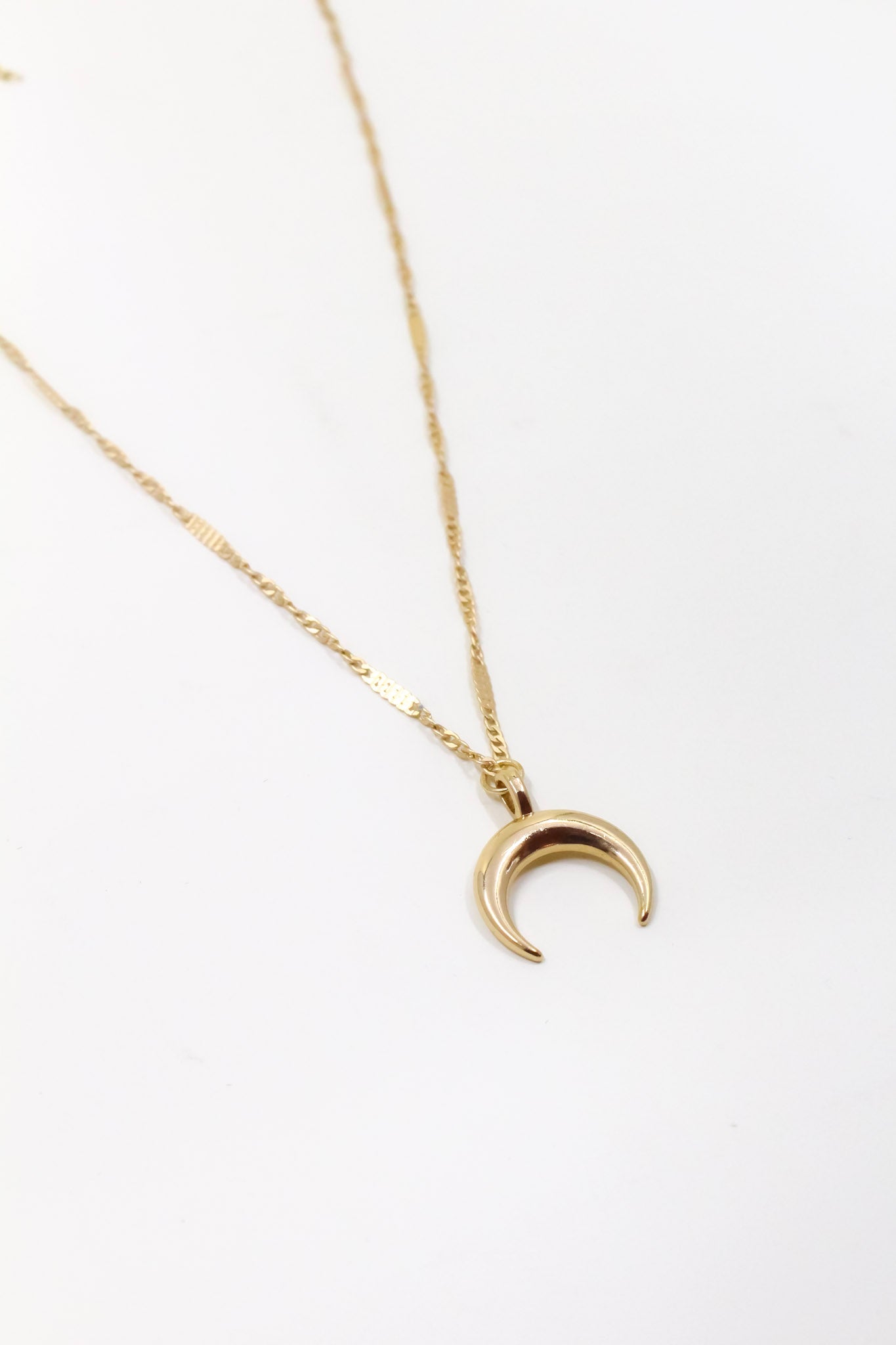 Crescent Layering Necklace