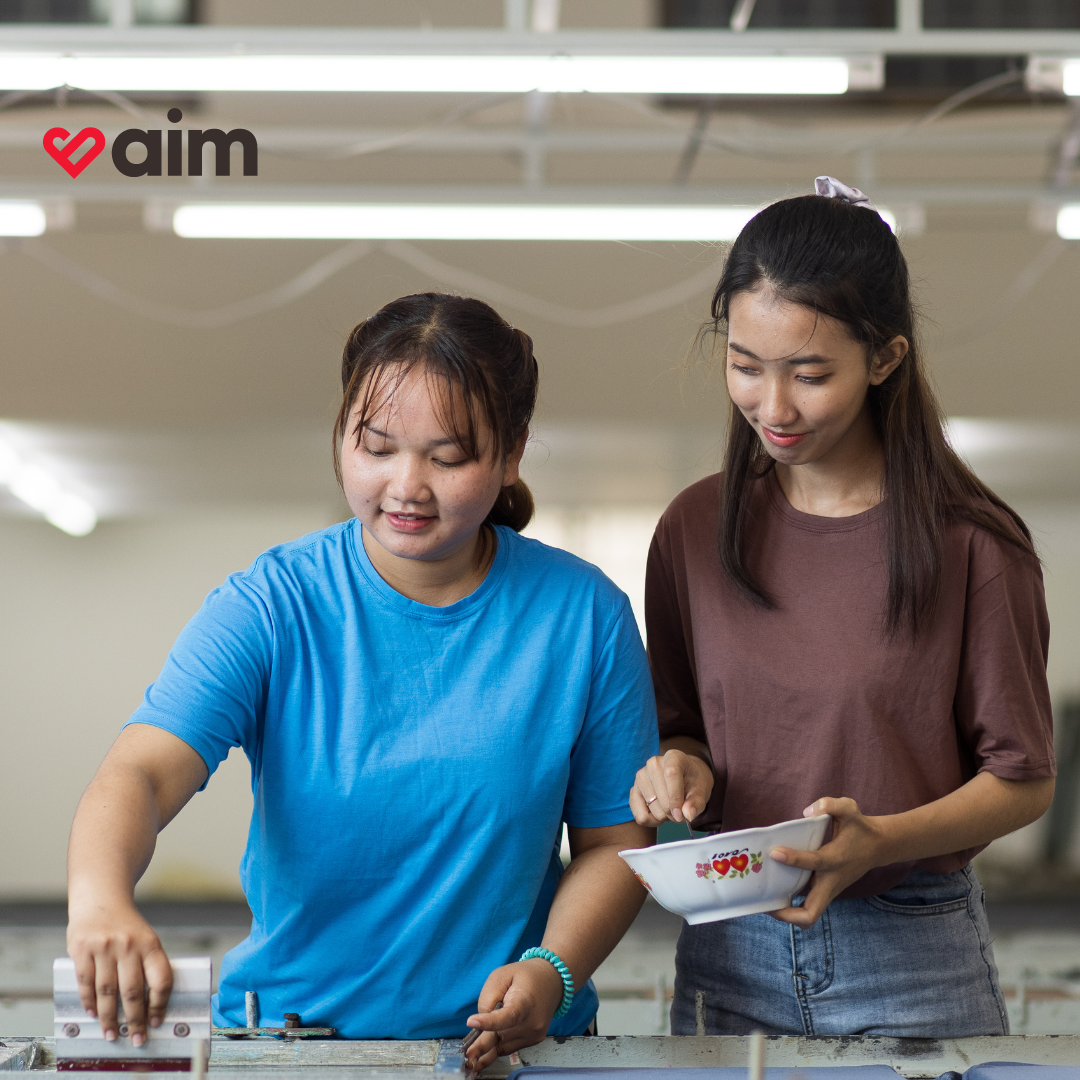 Gold Leaf + Blush Pink Bar Earrings