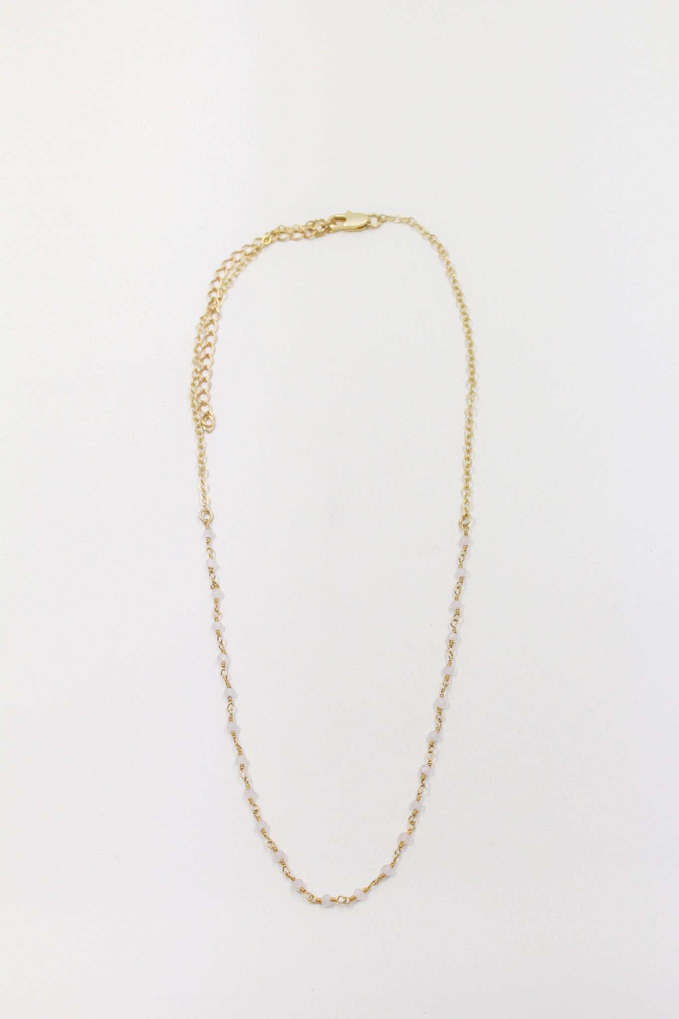 Bohemian Moonstone Rosary Choker