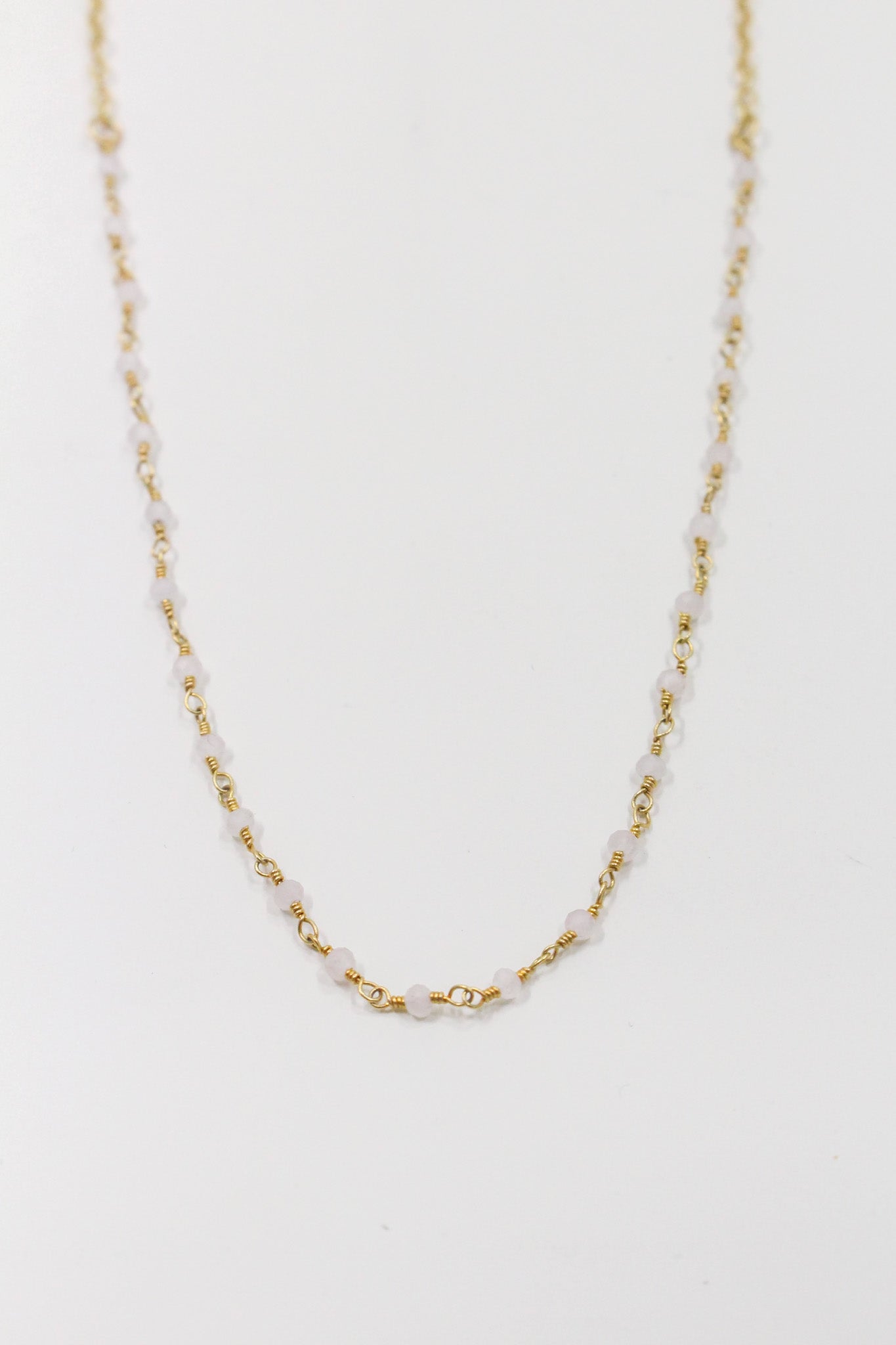 Bohemian Moonstone Rosary Choker
