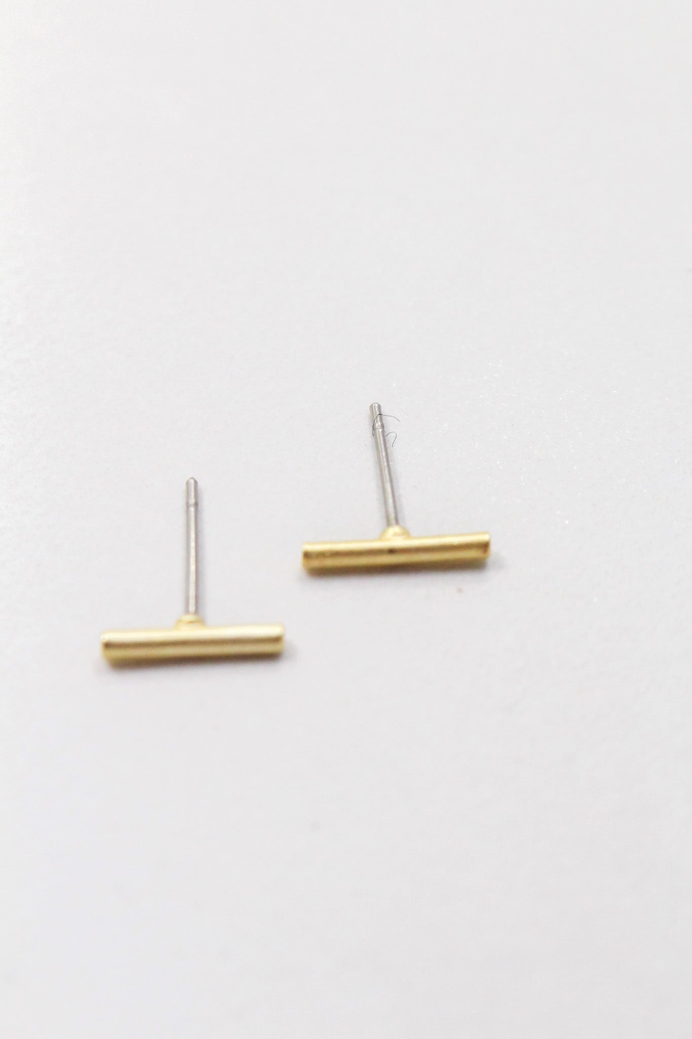 Bar Stud Earrings