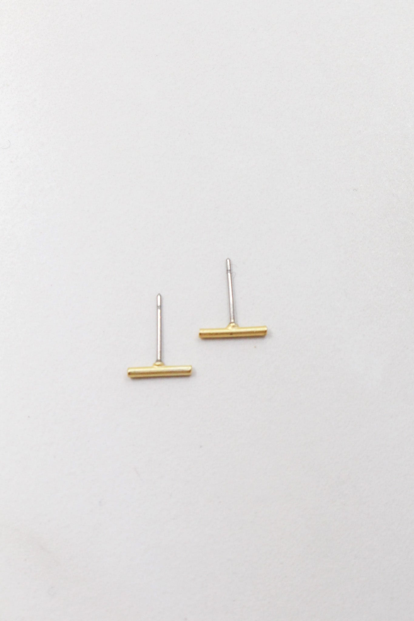 Bar Stud Earrings