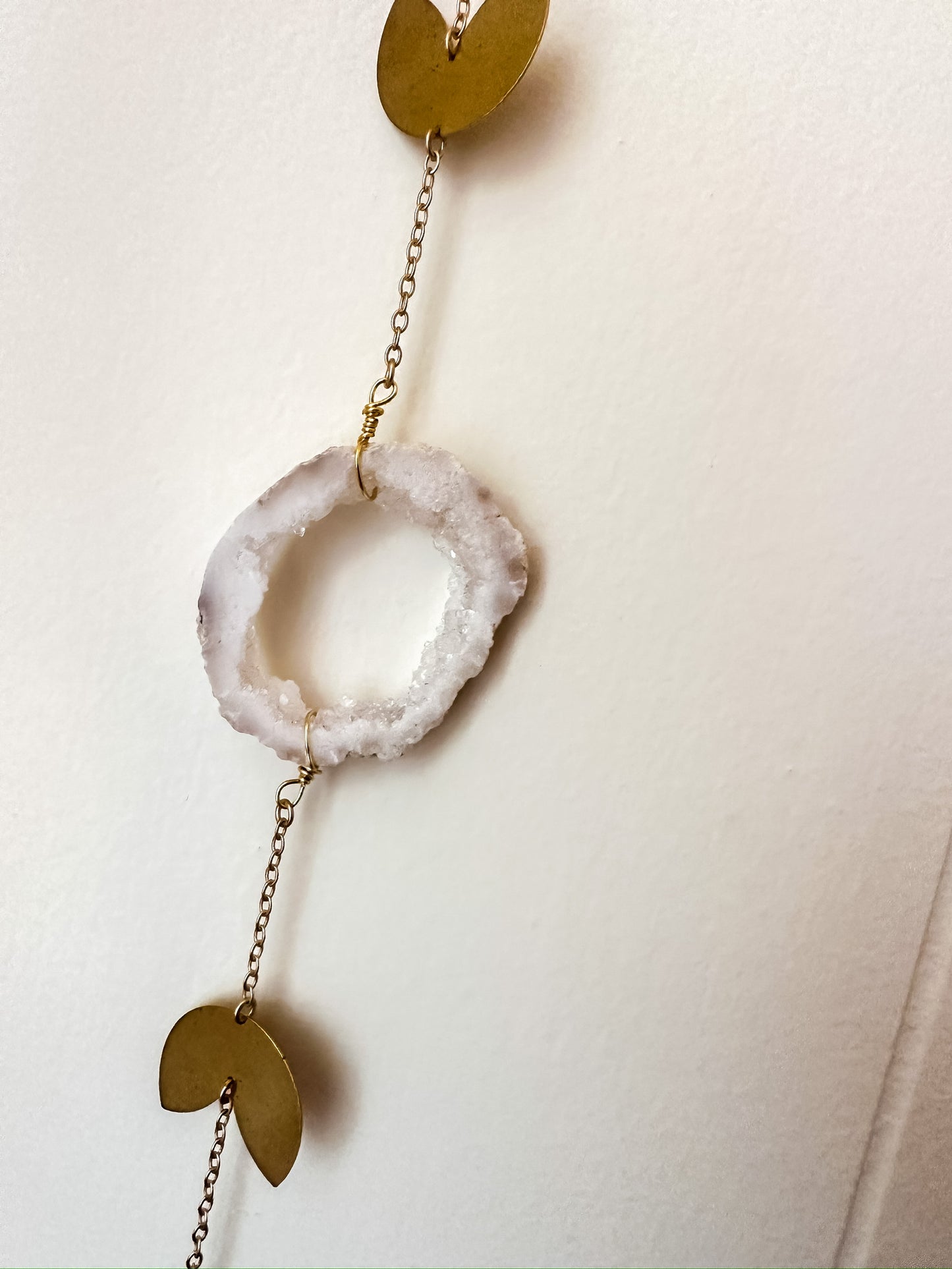 Agate Phases of the Moon Wall Hanging