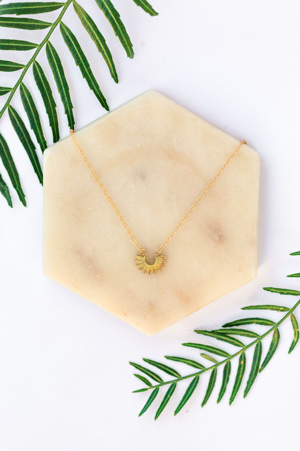 Horizon Sun Necklace