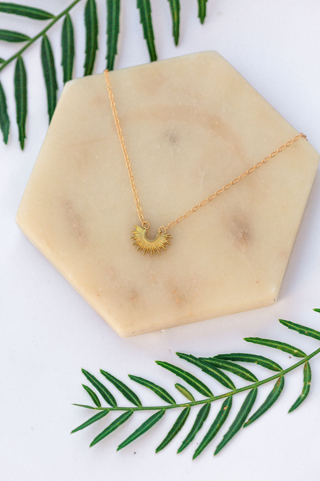 Horizon Sun Necklace