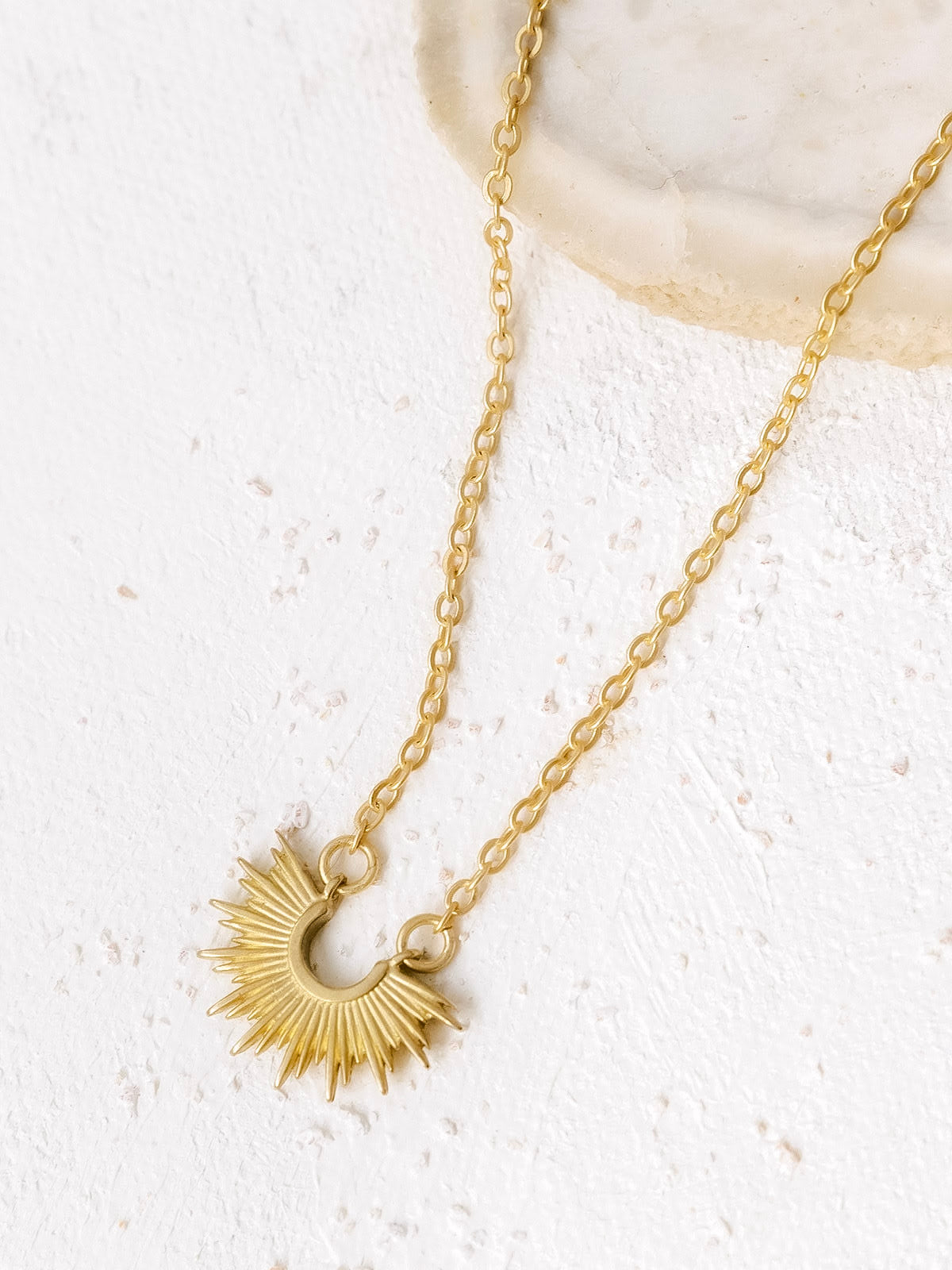Horizon Sun Necklace