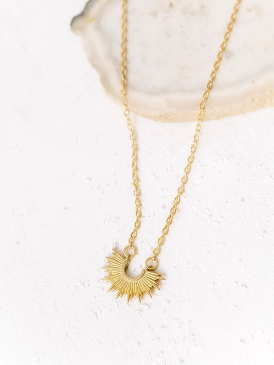 Horizon Sun Necklace