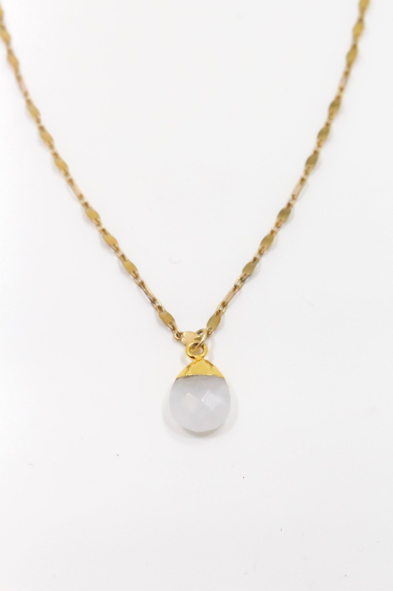 Teardrop Moonstone Pendant