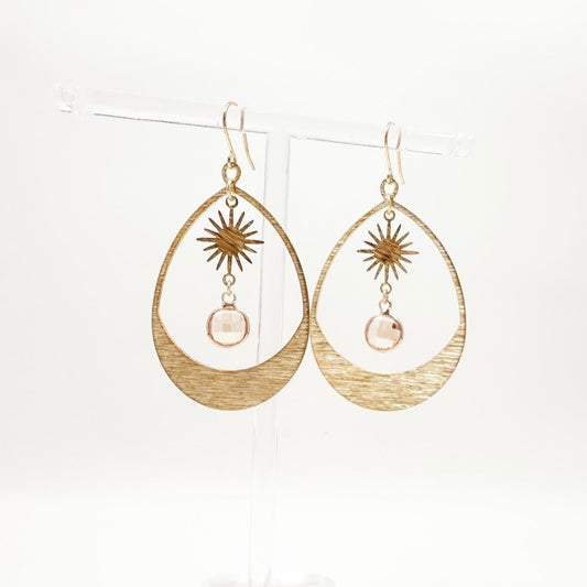 Champagne Sun Hoops