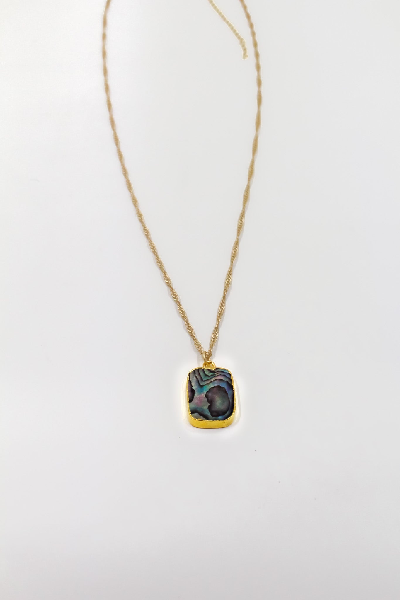 Opal of the Sea Abalone Necklace