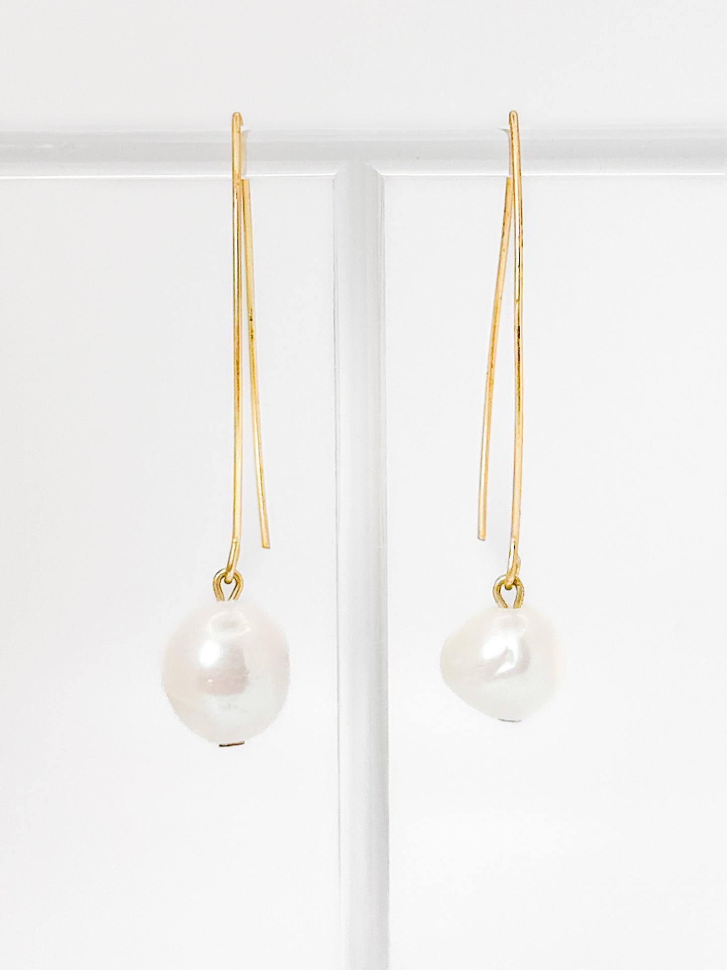 Baroque Pearl Statement Earrings