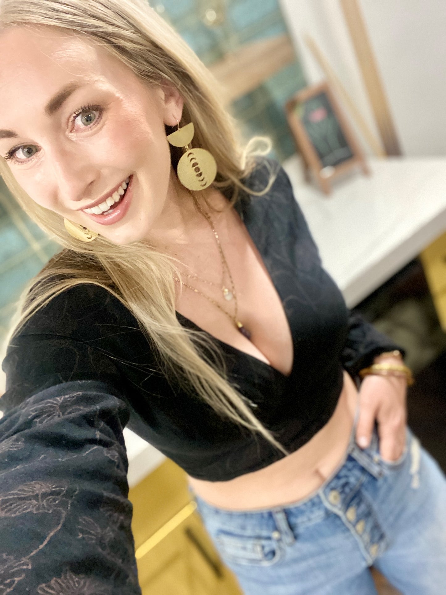 Phases of the Moon Earrings