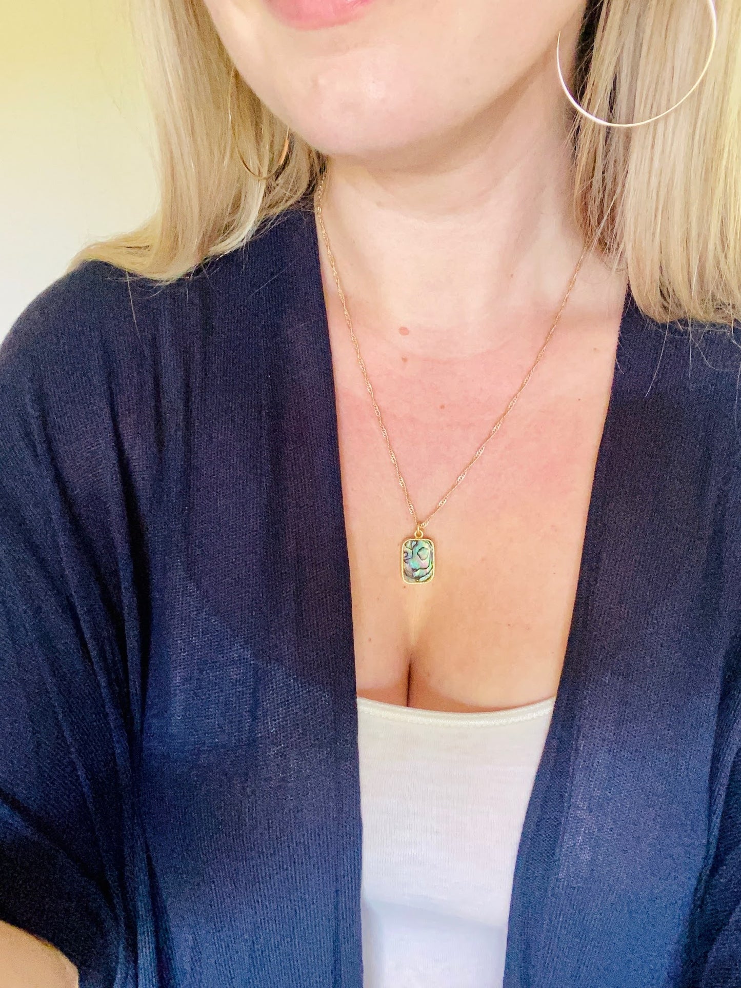 Opal of the Sea Abalone Necklace