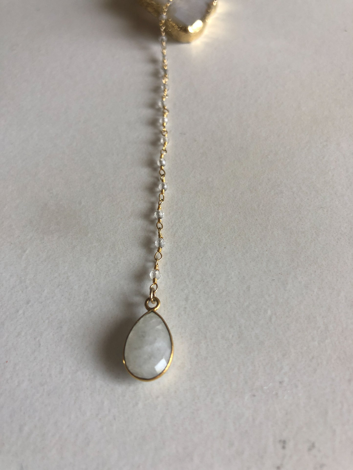 Agate Long Necklace